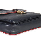 Louis Vuitton Marine Rouge Monogram Empreinte Pochette Metis