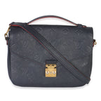 Louis Vuitton Marine Rouge Monogram Empreinte Pochette Metis