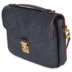 Louis Vuitton Marine Rouge Monogram Empreinte Pochette Metis