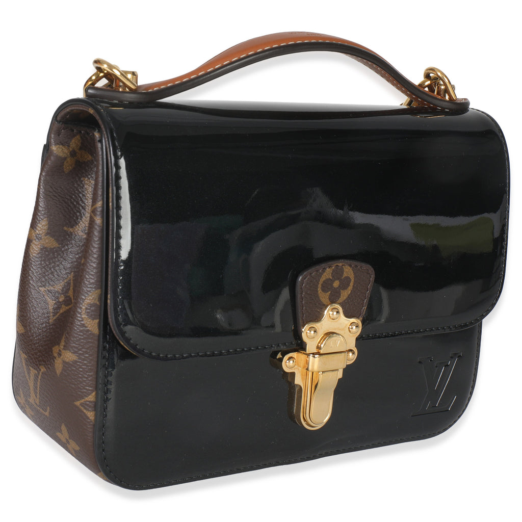 Louis Vuitton Monogram Canvas Black Vernis Cherrywood BB