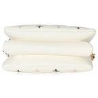 Louis Vuitton Beige Lambskin Embossed Monogram Tricolor By The Pool Coussin BB
