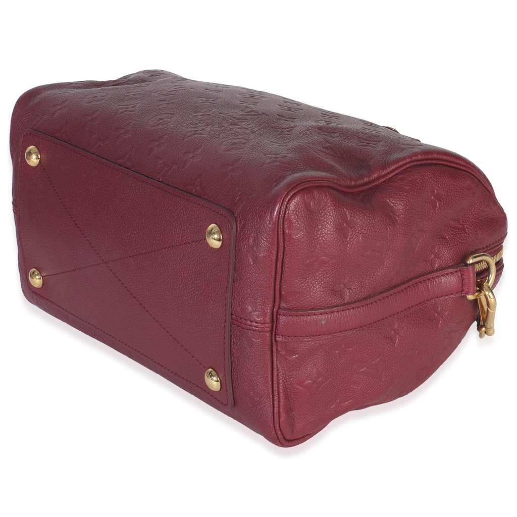 Louis Vuitton Aurore Monogram Empreinte Speedy Bandouliere 30