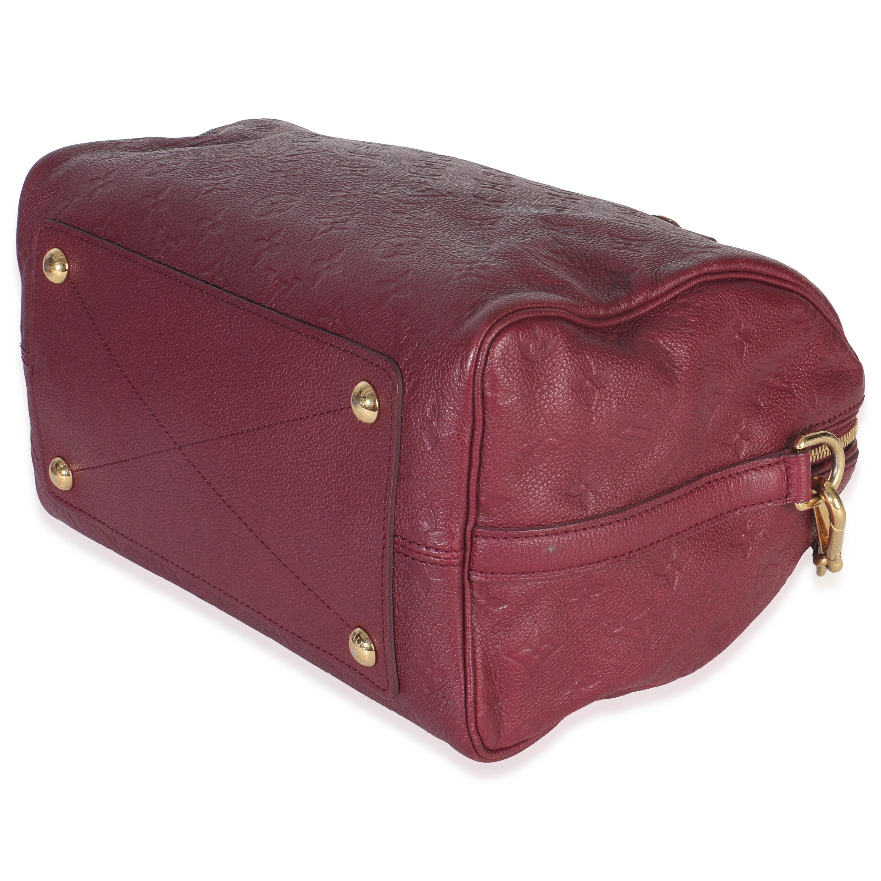 Louis Vuitton Aurore Monogram Empreinte Speedy Bandouliere 30