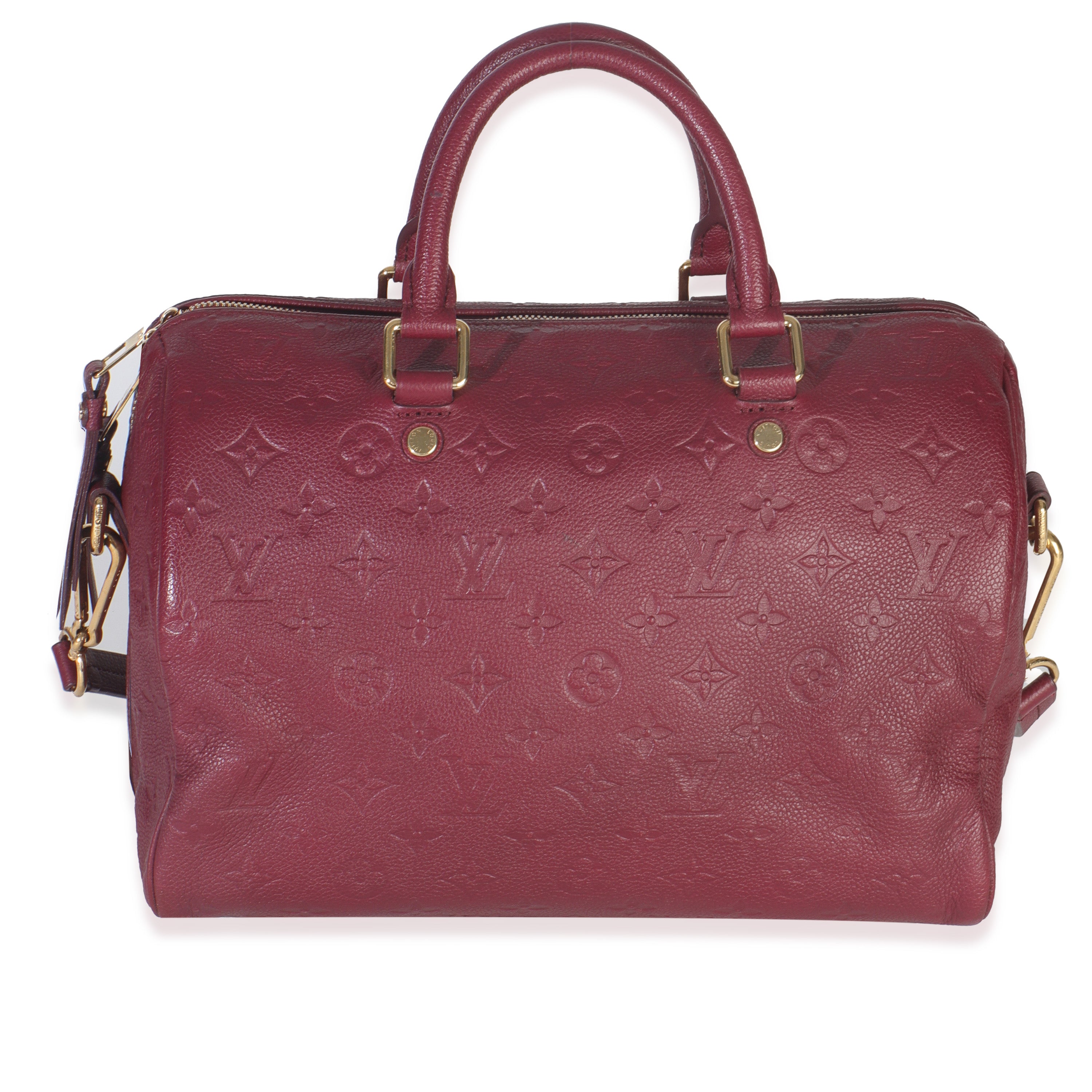 Louis Vuitton Aurore Monogram Empreinte Speedy Bandouliere 30