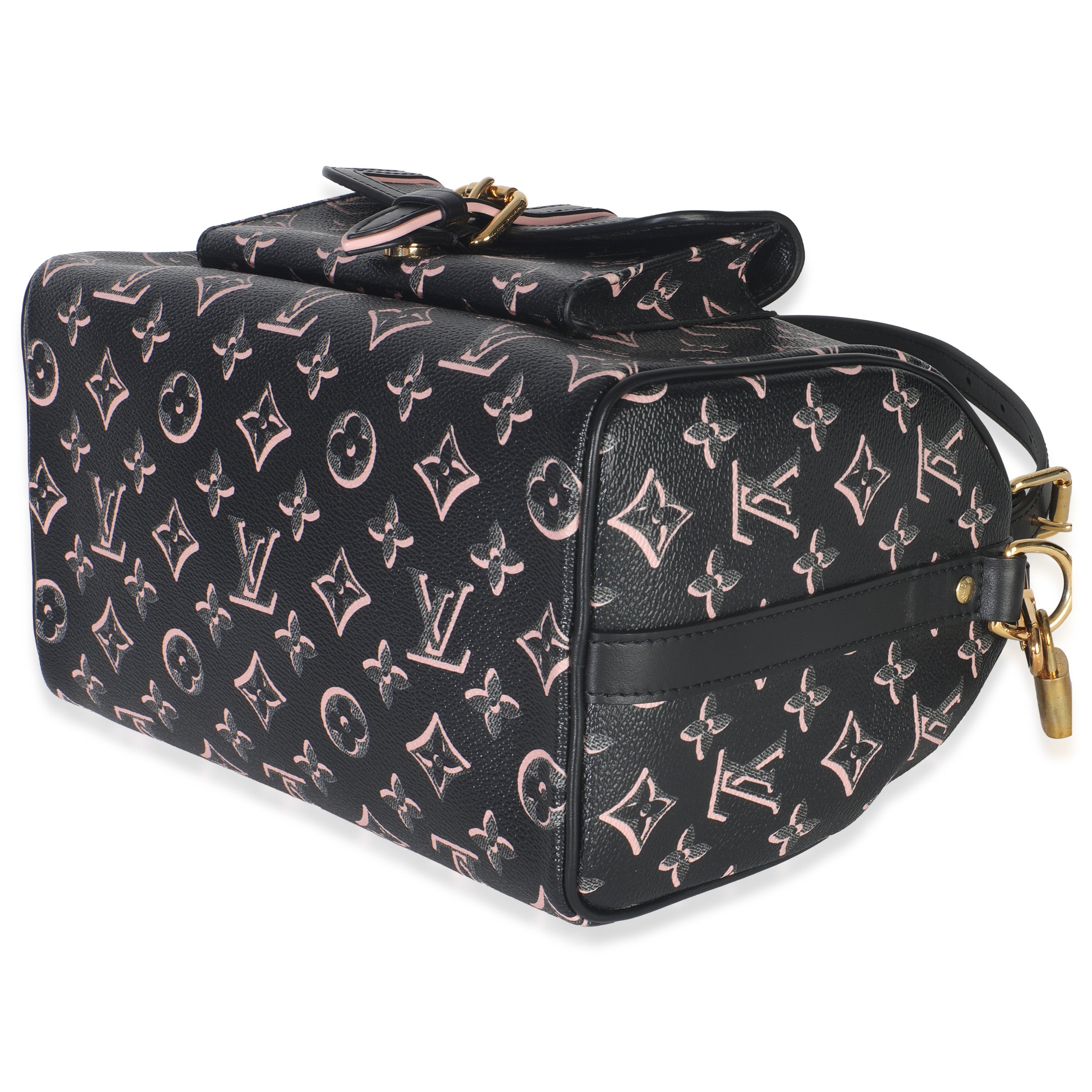 Louis Vuitton Black Monogram Canvas Fall for You Speedy Bandouliere 25