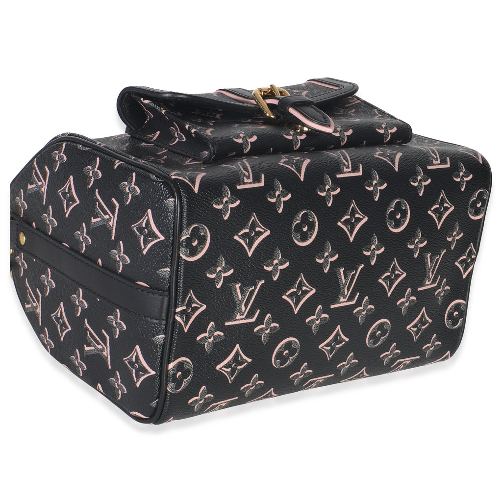 Louis Vuitton Black Monogram Canvas Fall for You Speedy Bandouliere 25