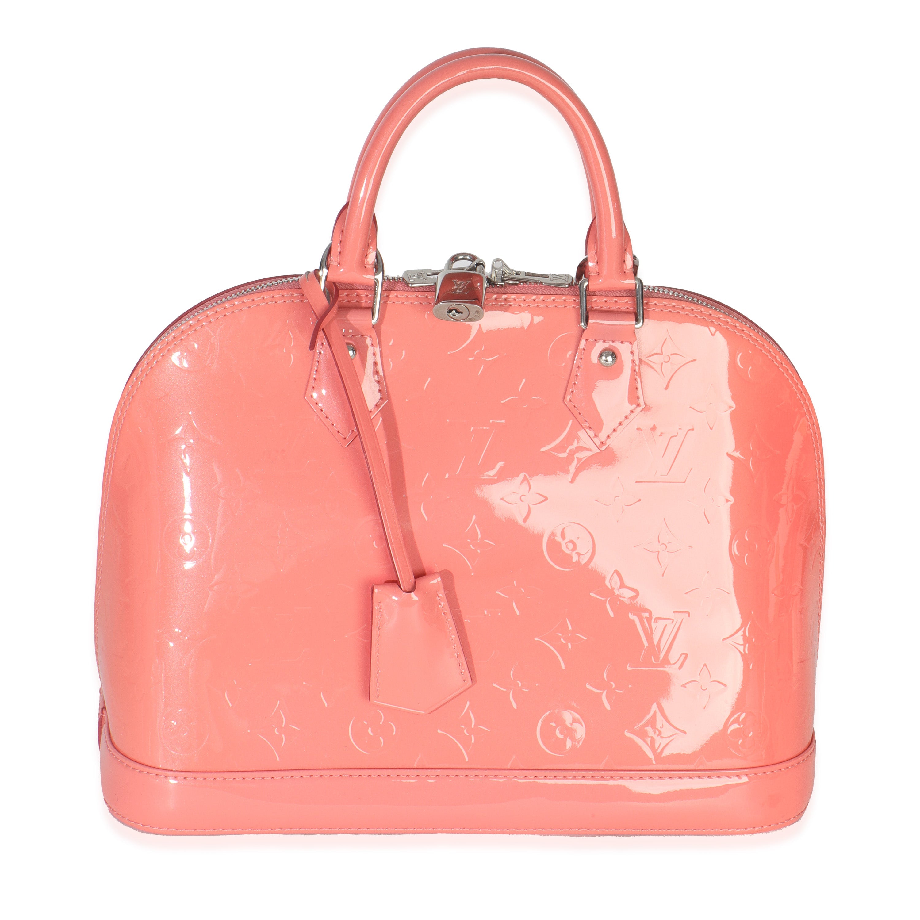 Louis Vuitton Poppy Monogram Vernis Alma PM