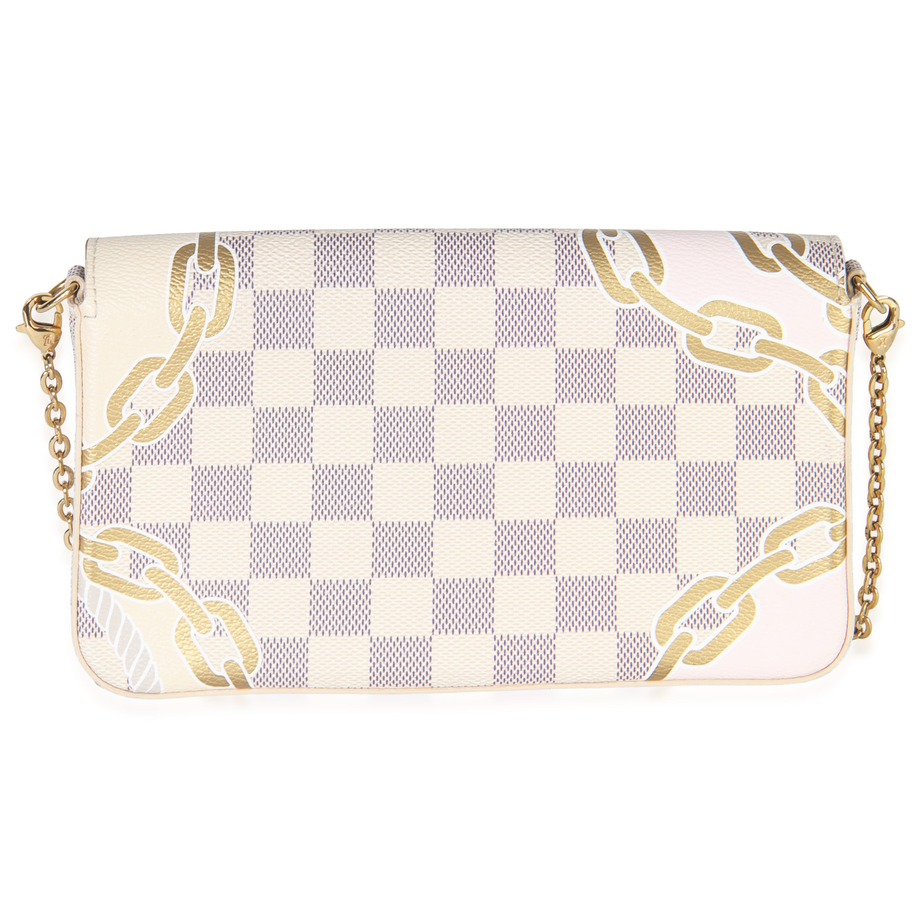 Louis Vuitton Damier Azur Canvas Nautical Felicie Pochette
