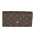 Louis Vuitton Poppy Monogram Canvas Sarah Wallet NM
