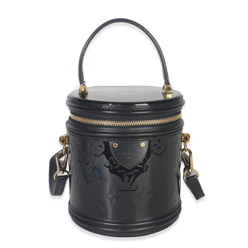 Louis Vuitton Black Monogram Vernis Cannes