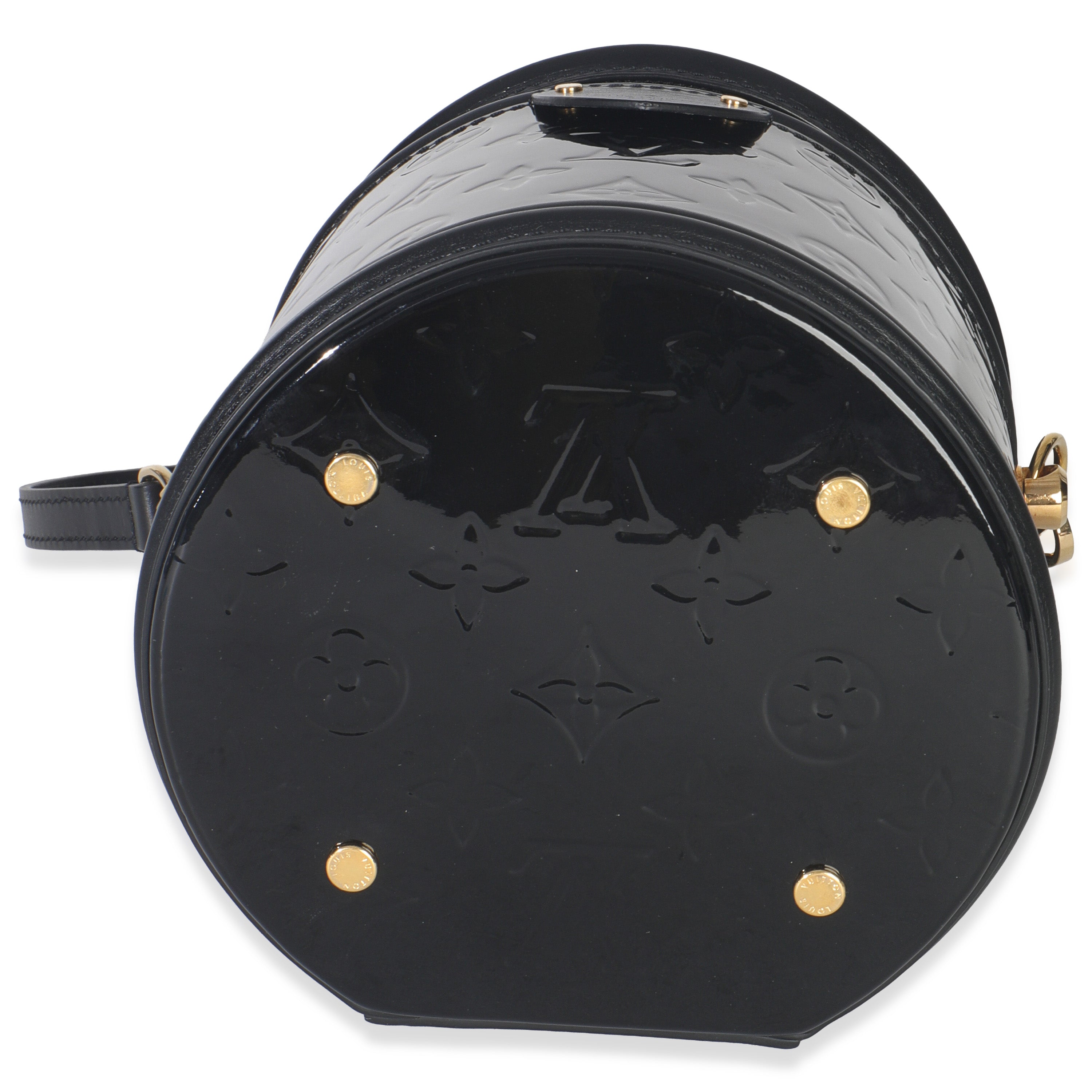 Louis Vuitton Black Monogram Vernis Cannes