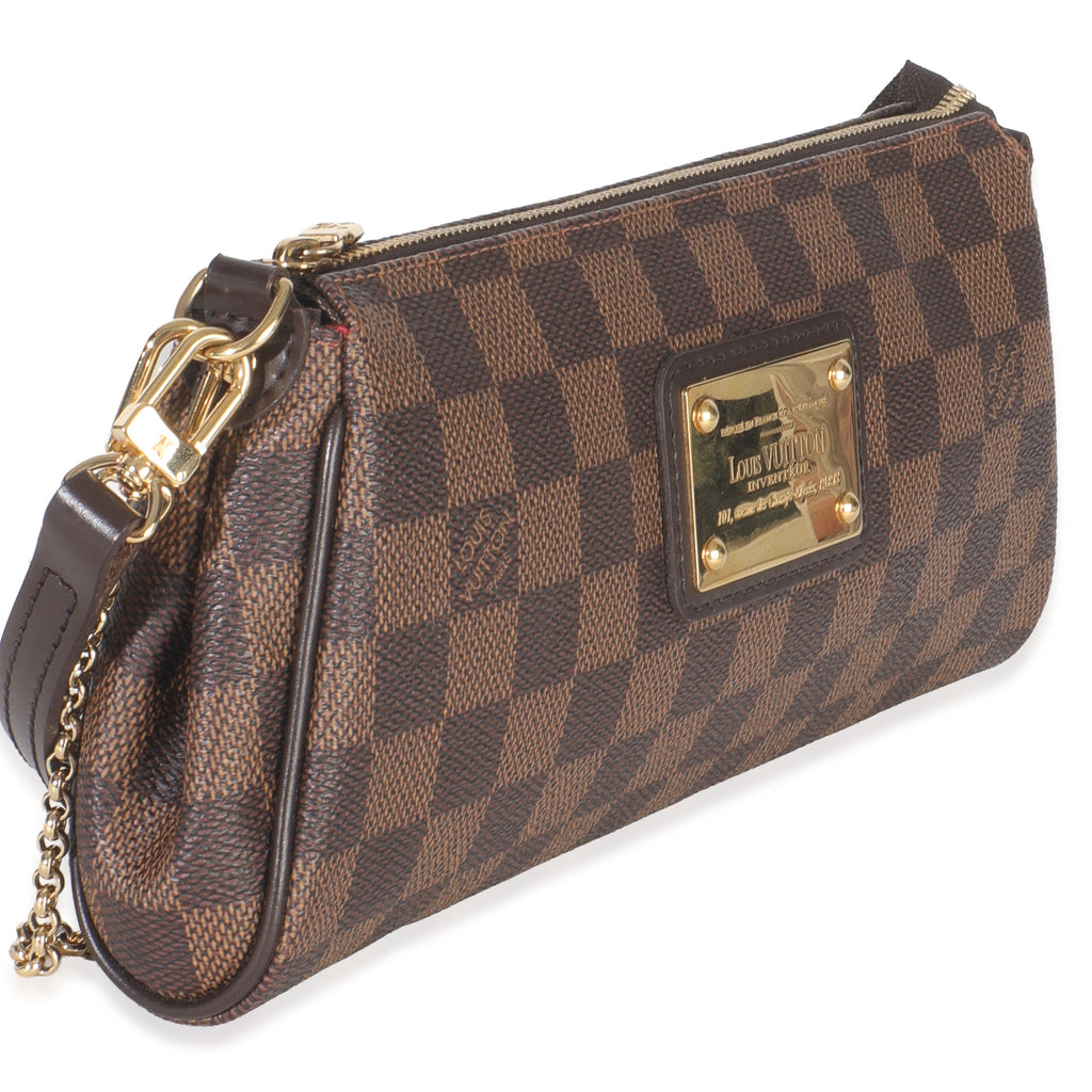 Louis Vuitton Damier Ebene Canvas Eva Clutch