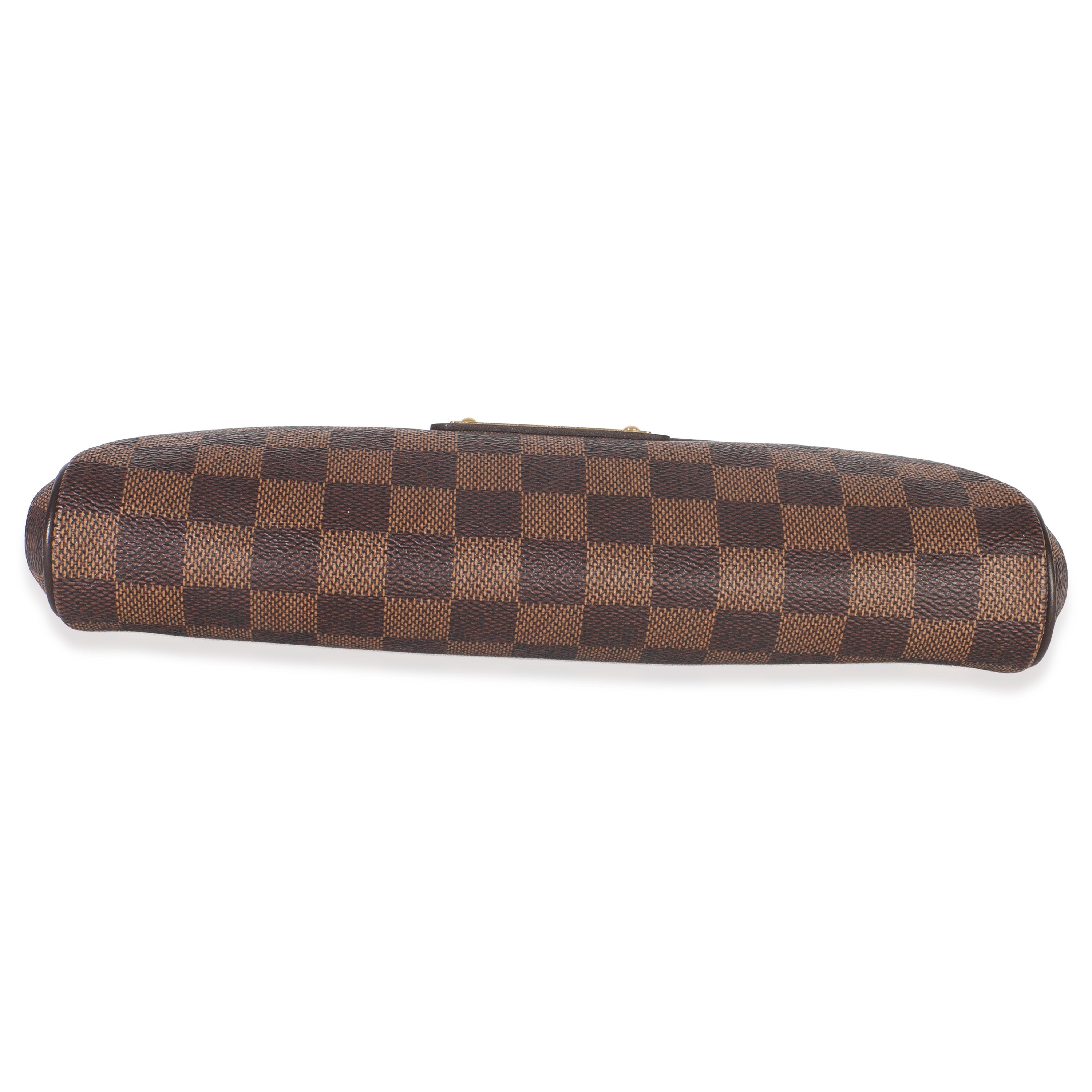 Louis Vuitton Damier Ebene Canvas Eva Clutch