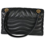 Louis Vuitton Black Calfskin New Wave Chain MM