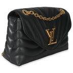 Louis Vuitton Black Calfskin New Wave Chain MM