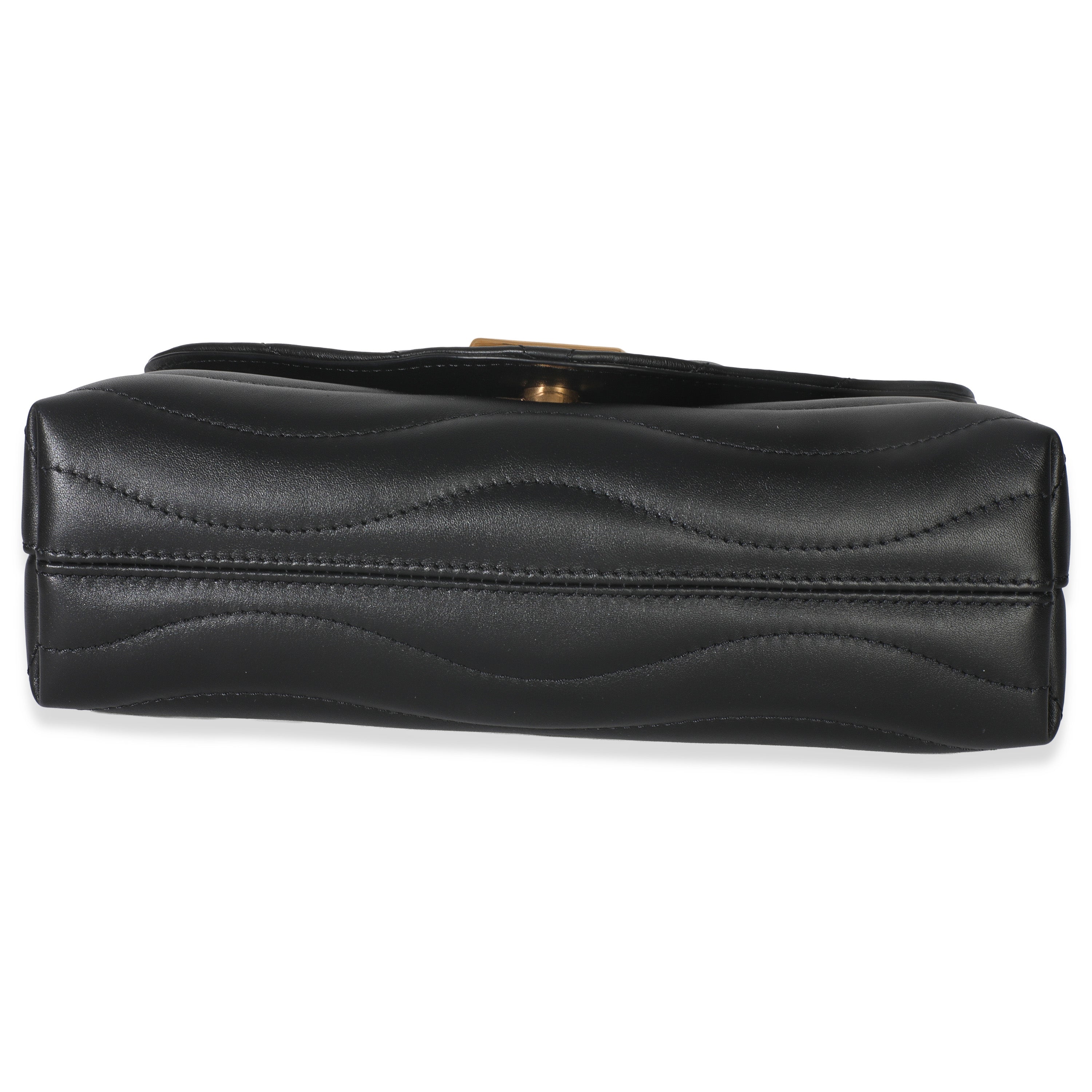 Louis Vuitton Black Calfskin New Wave Chain MM