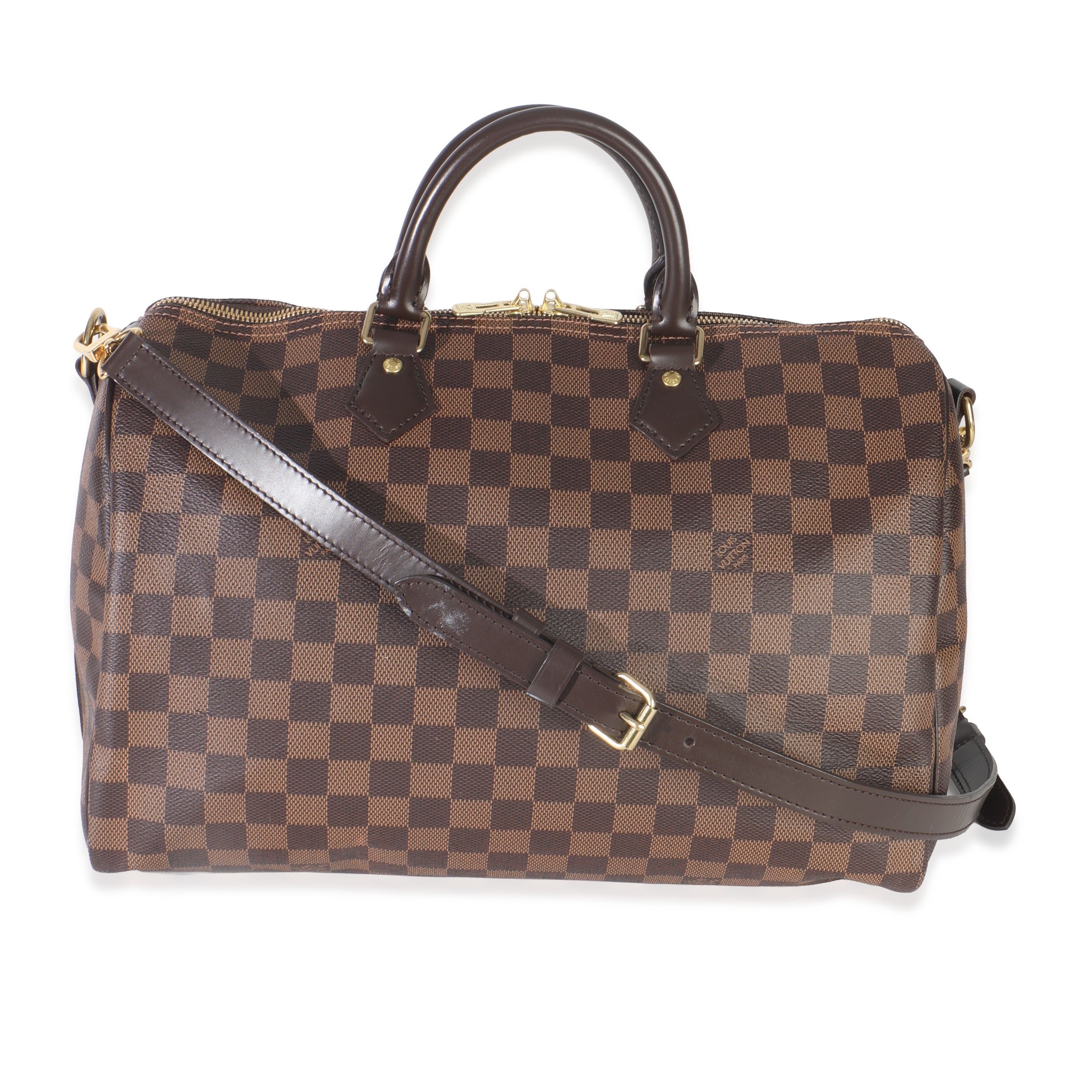 Louis Vuitton Damier Ebene Canvas Speedy Bandouliere 35