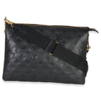 Louis Vuitton Black Monogram Embossed Lambskin Coussin MM