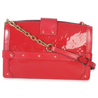 Louis Vuitton Cherry Monogram Vernis Trunk Clutch Bag