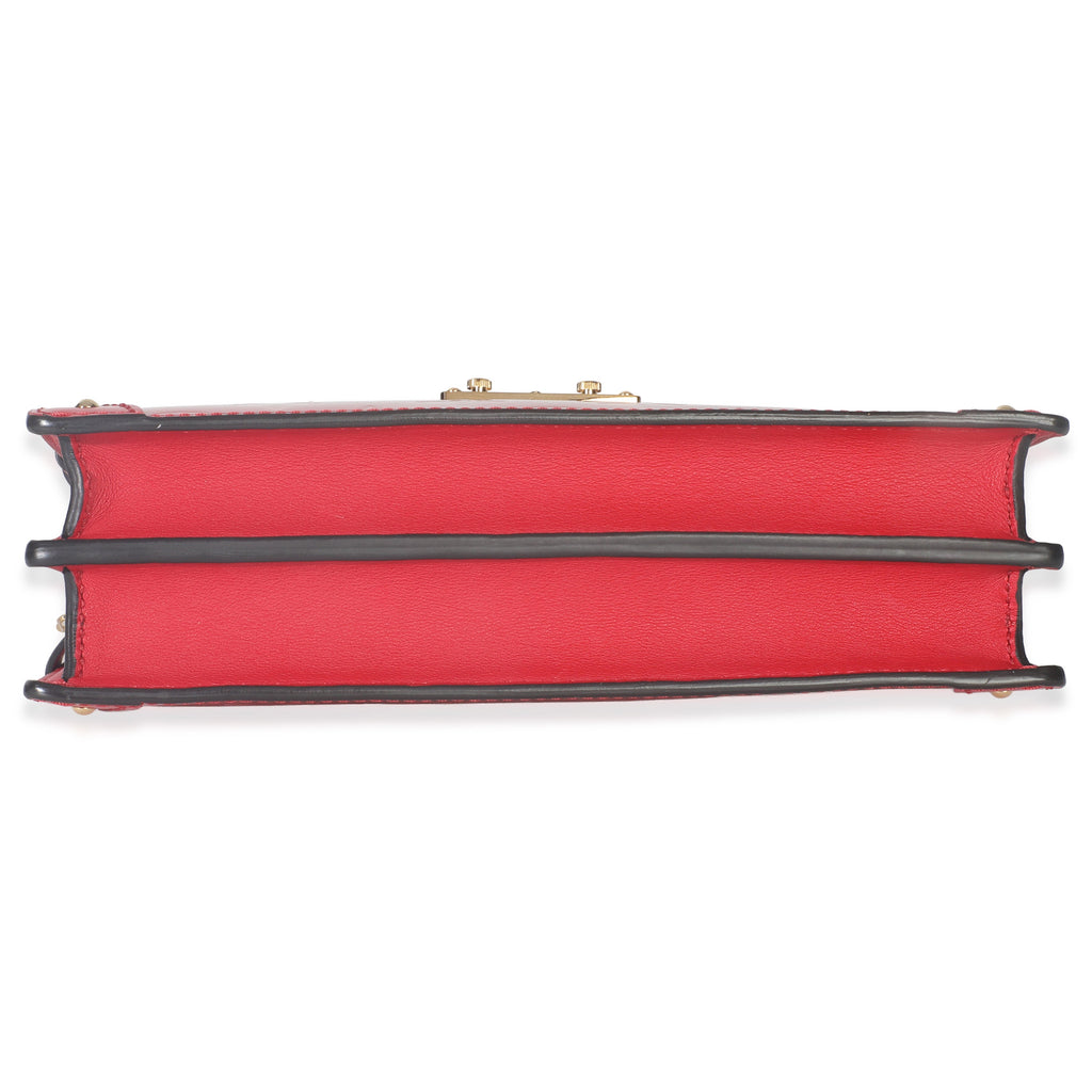 Louis Vuitton Cherry Monogram Vernis Trunk Clutch Bag