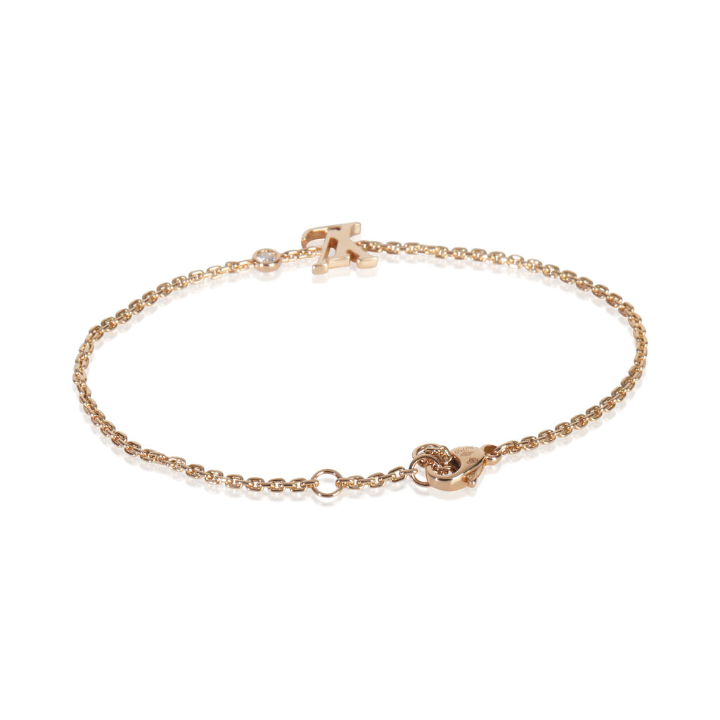 Louis Vuitton Rose Gold Diamond Idylle Blossom LV Bracelet