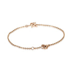 Louis Vuitton Rose Gold Diamond Idylle Blossom LV Bracelet
