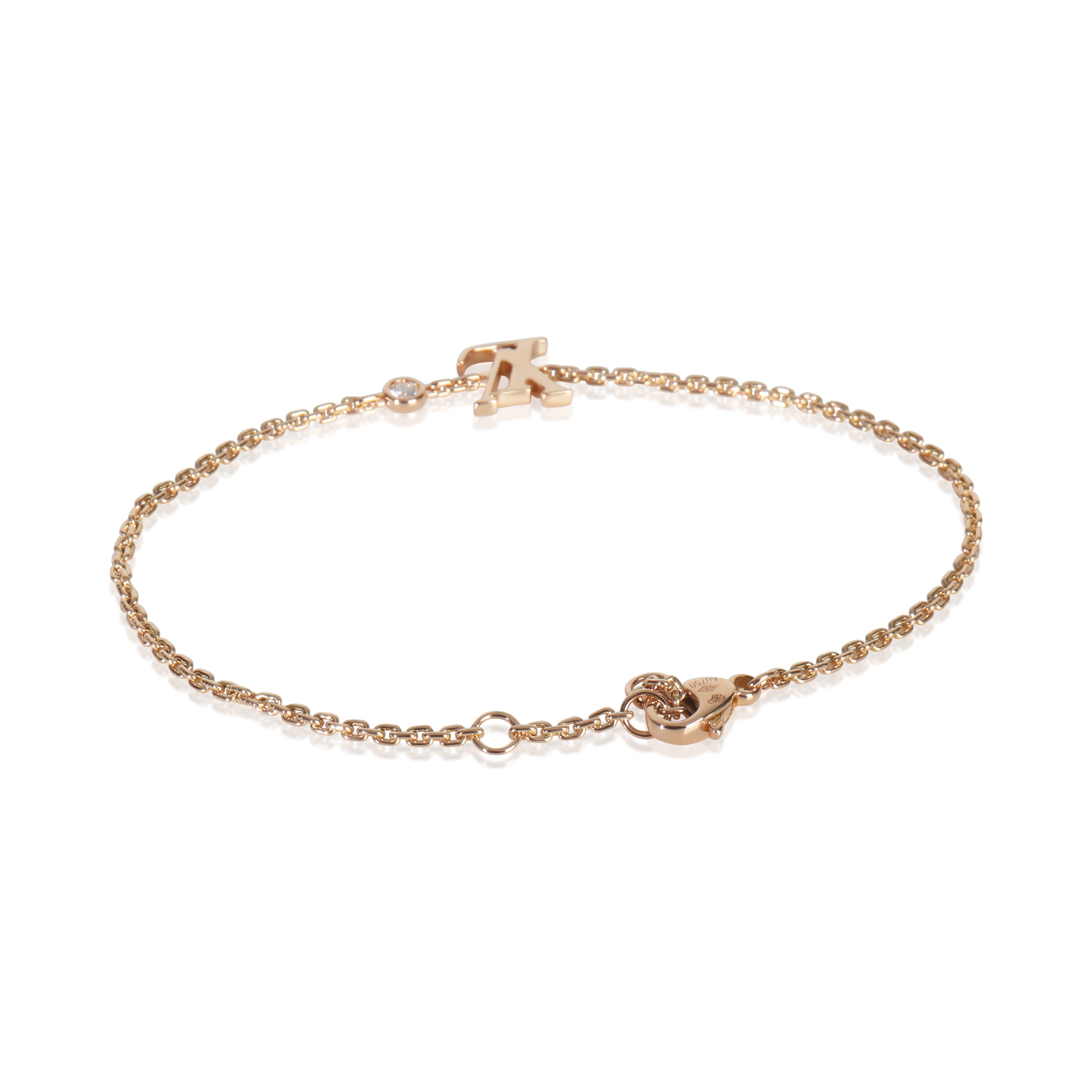 Louis Vuitton Rose Gold Diamond Idylle Blossom LV Bracelet