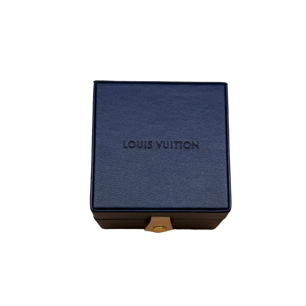 Louis Vuitton Yellow Gold Onyx and Diamond Color Blossom Mini Sun Ring