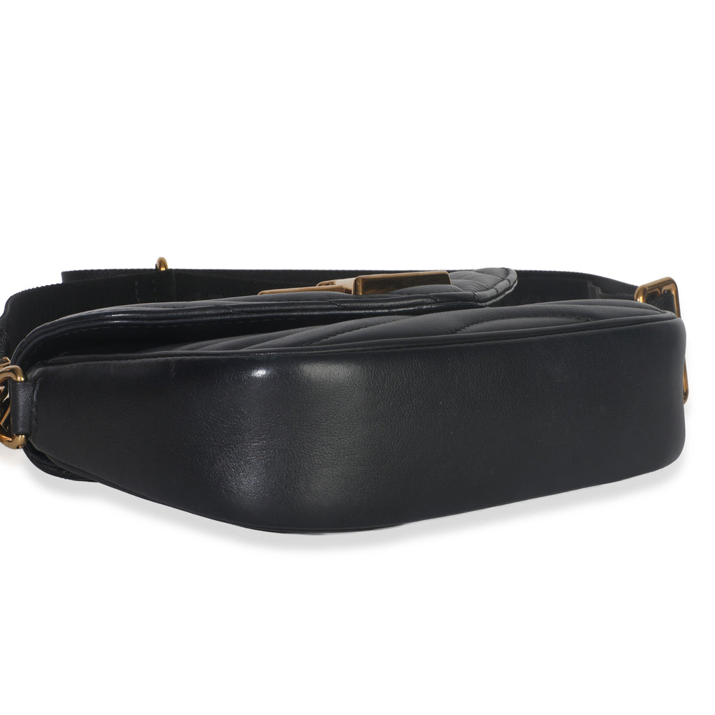 Louis Vuitton Black Quilted Calfskin New Wave Pochette