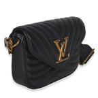 Louis Vuitton Black Quilted Calfskin New Wave Pochette