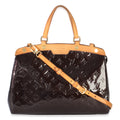 Louis Vuitton Amarante Monogram Vernis Brea MM