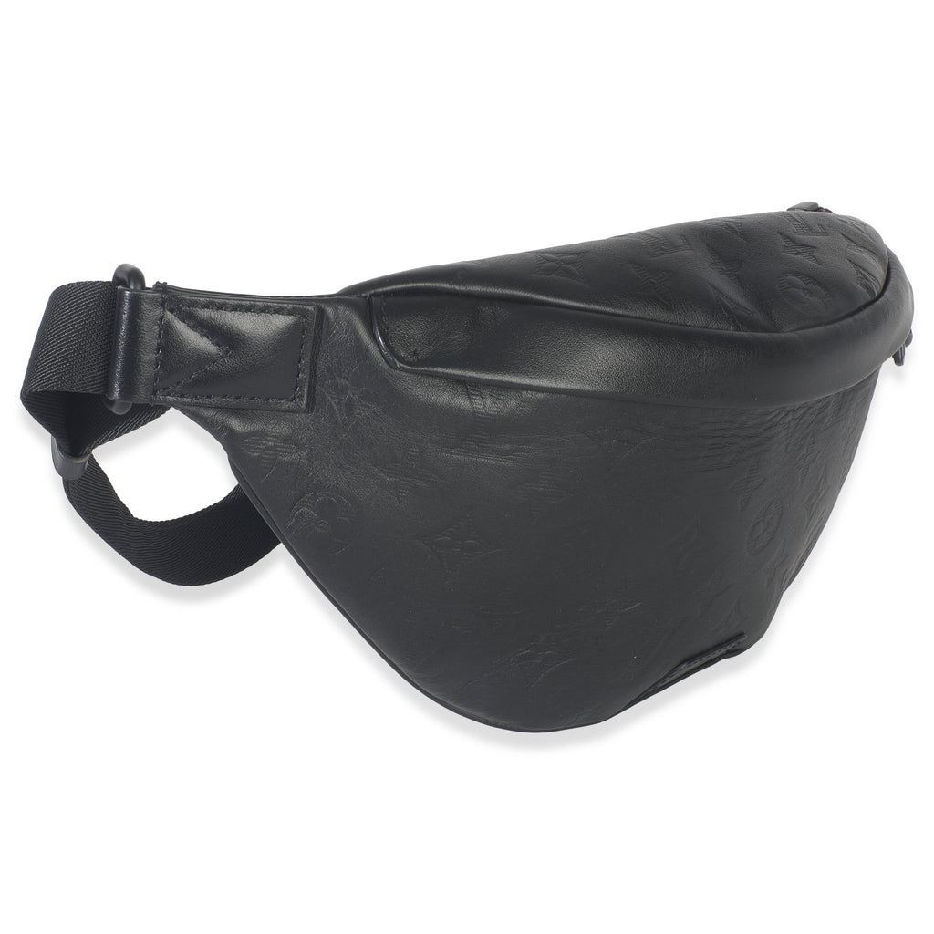 Louis Vuitton Black Monogram Shadow Discovery Bumbag