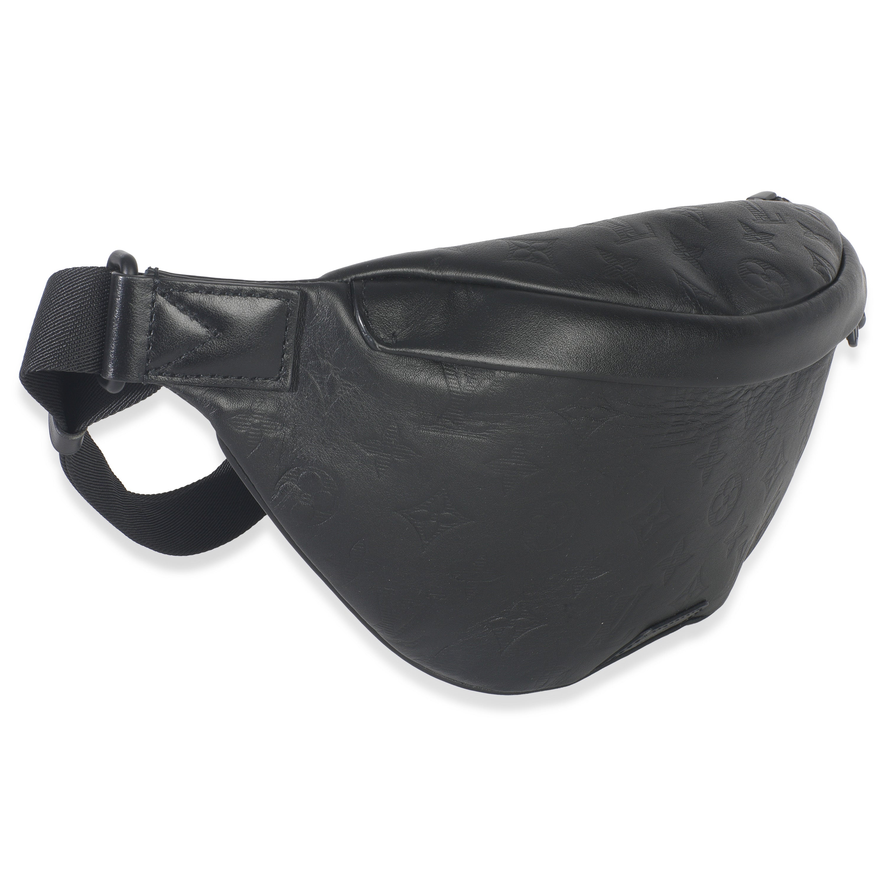 Louis Vuitton Black Monogram Shadow Discovery Bumbag