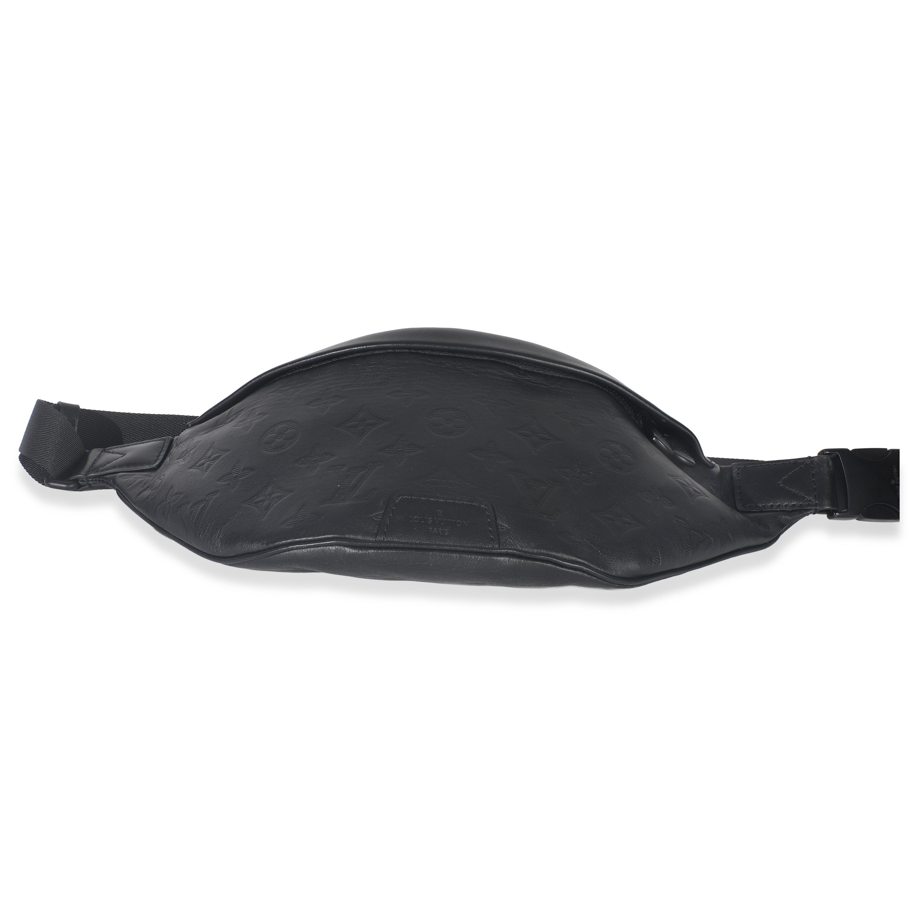 Louis Vuitton Black Monogram Shadow Discovery Bumbag