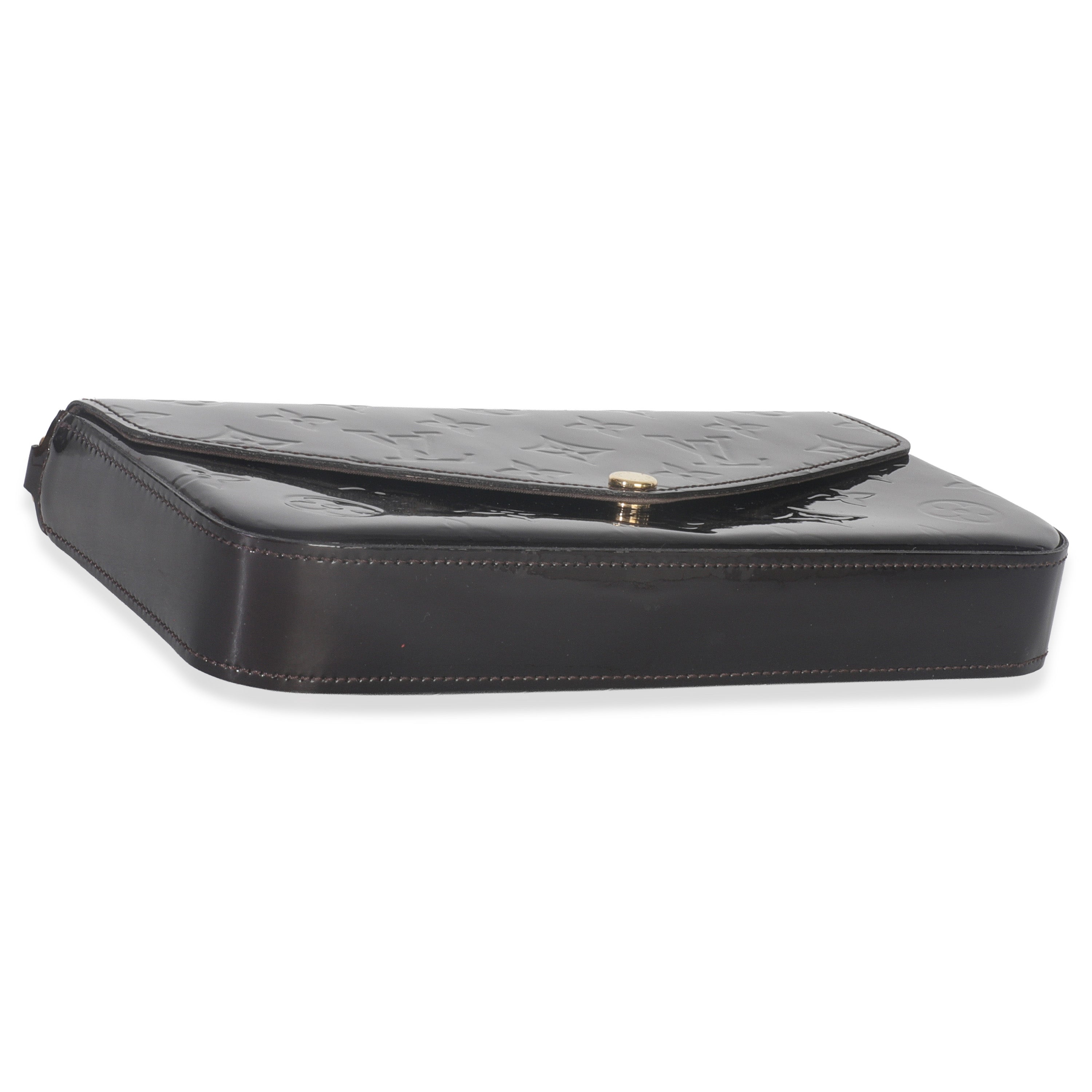 Louis Vuitton Amarante Monogram Vernis Felicie Pochette
