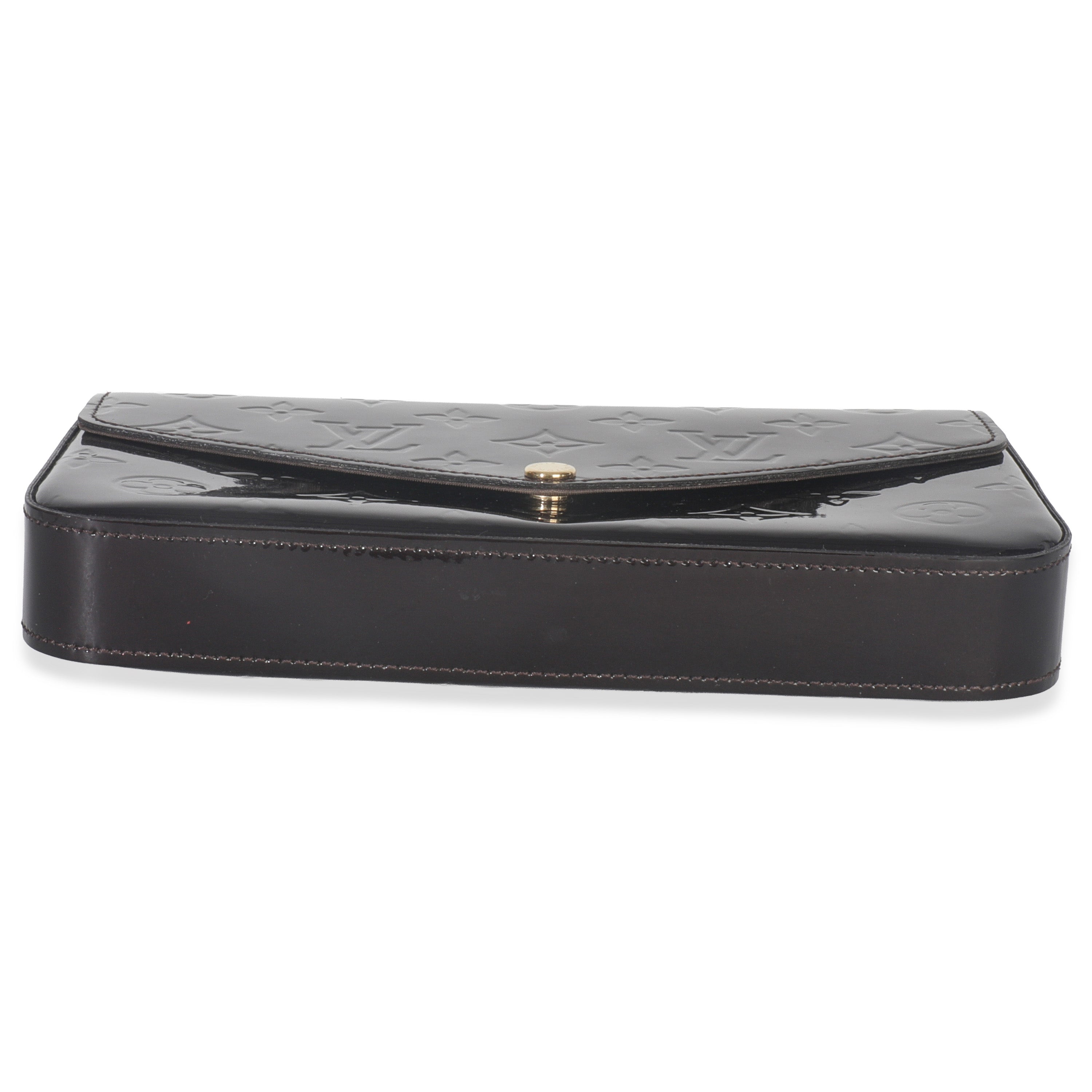 Louis Vuitton Amarante Monogram Vernis Felicie Pochette