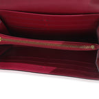 Louis Vuitton Rose Pop Monogram Vernis Sarah Chain Wallet