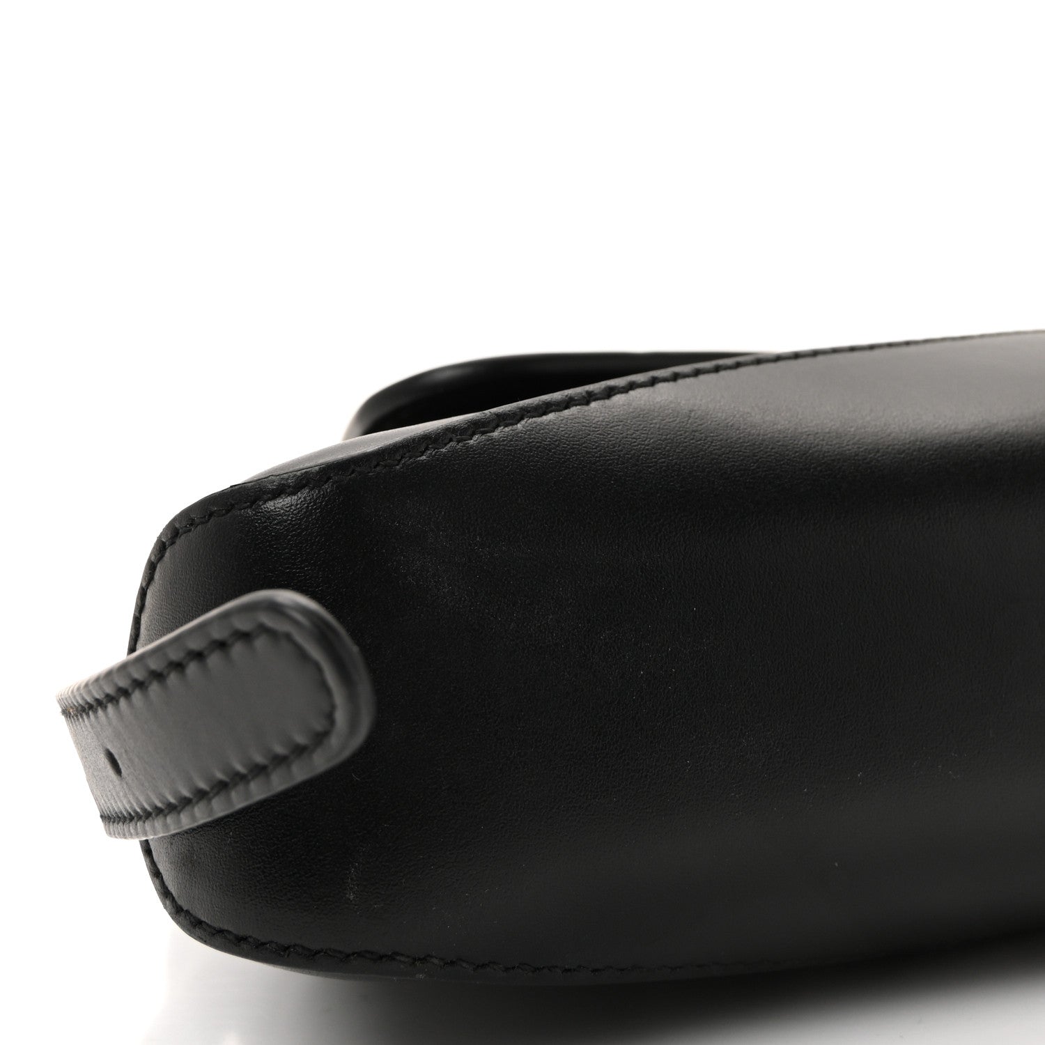 Balenciaga Box Calfskin Monochrome Small XX Flap Stretch Bag Black