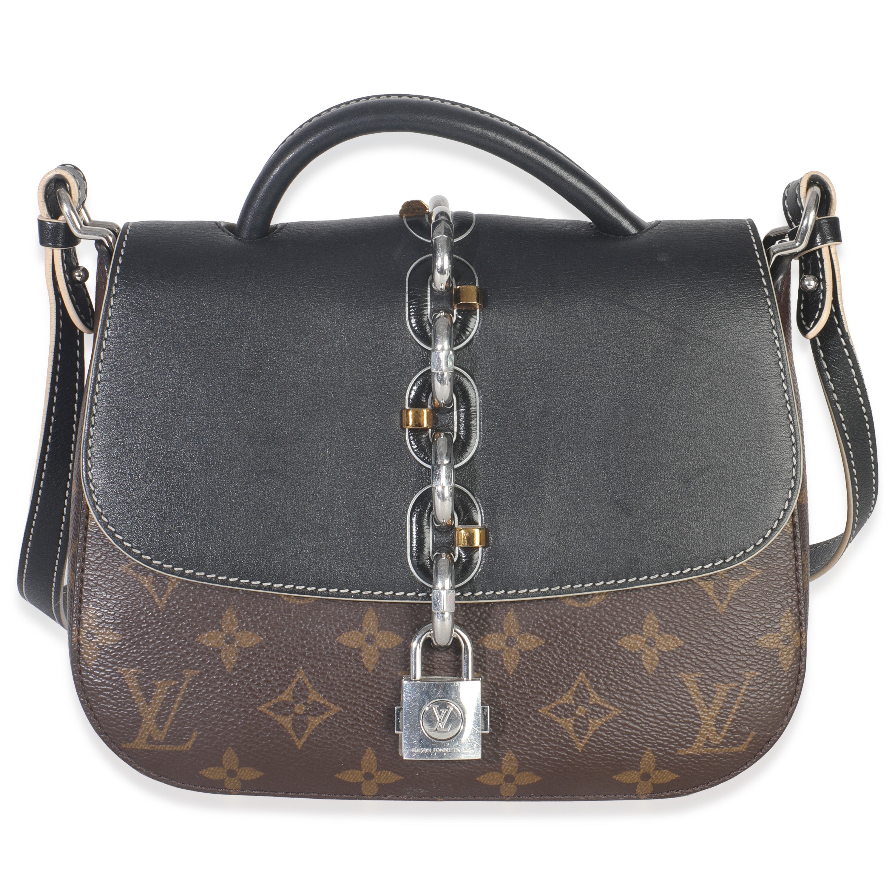 Louis Vuitton Black Monogram Canvas Chain It PM