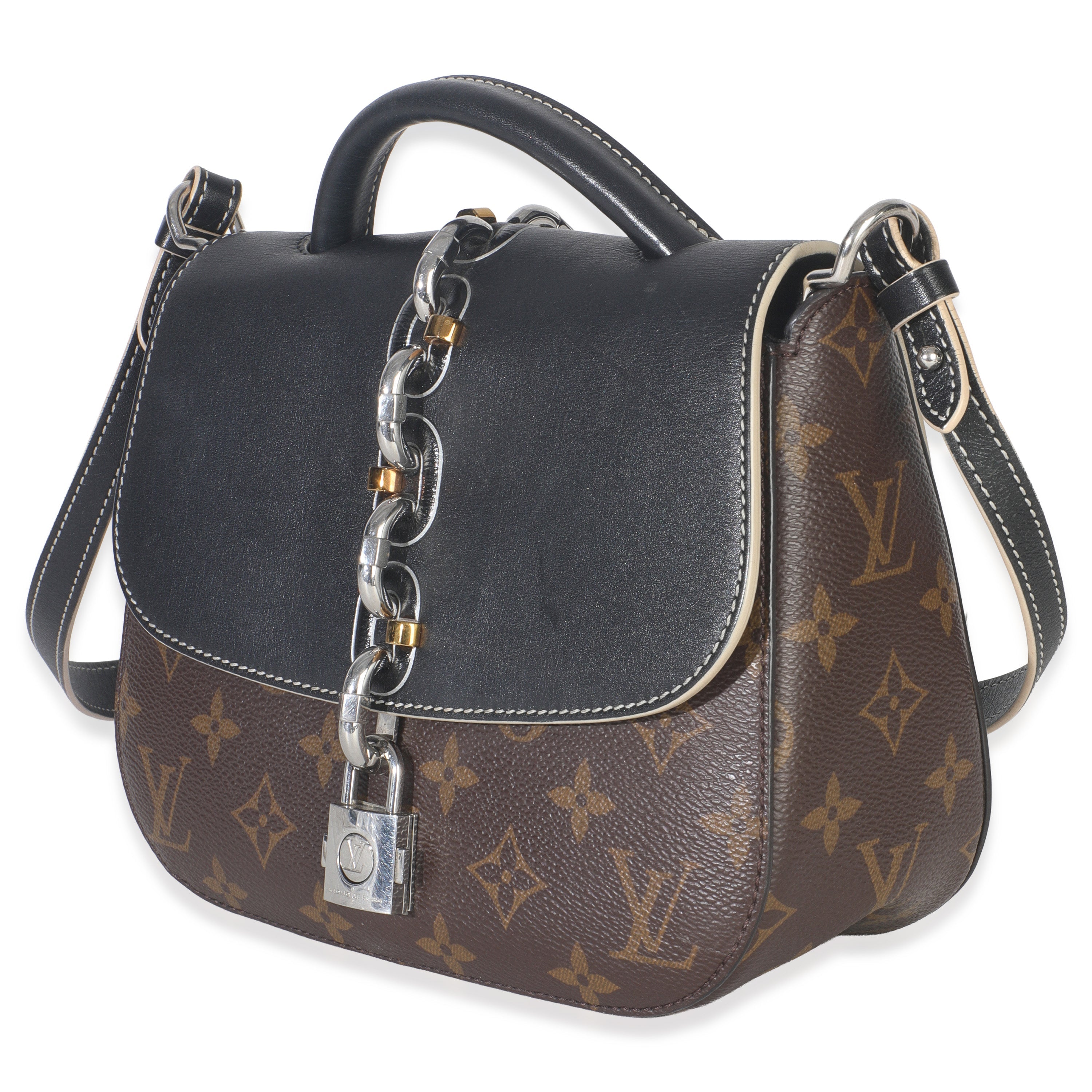 Louis Vuitton Black Monogram Canvas Chain It PM