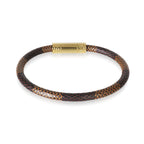Louis Vuitton Gold-Plated  Keep It Bracelet