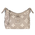 Louis Vuitton Tourterelle Bicolor Giant Monogram Empreinte Carryall PM