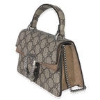 Gucci Beige GG Supreme Canvas Mini Dionysus Top Handle Bag