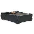 Louis Vuitton Black Monogram Canvas Verticale Trunk Pochette