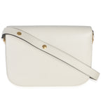 Gucci Mystic White Azalea Calfskin Horsebit Small 1955 Shoulder Bag