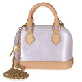 Louis Vuitton Glossy Lilac Monogram Vernis Nano Alma
