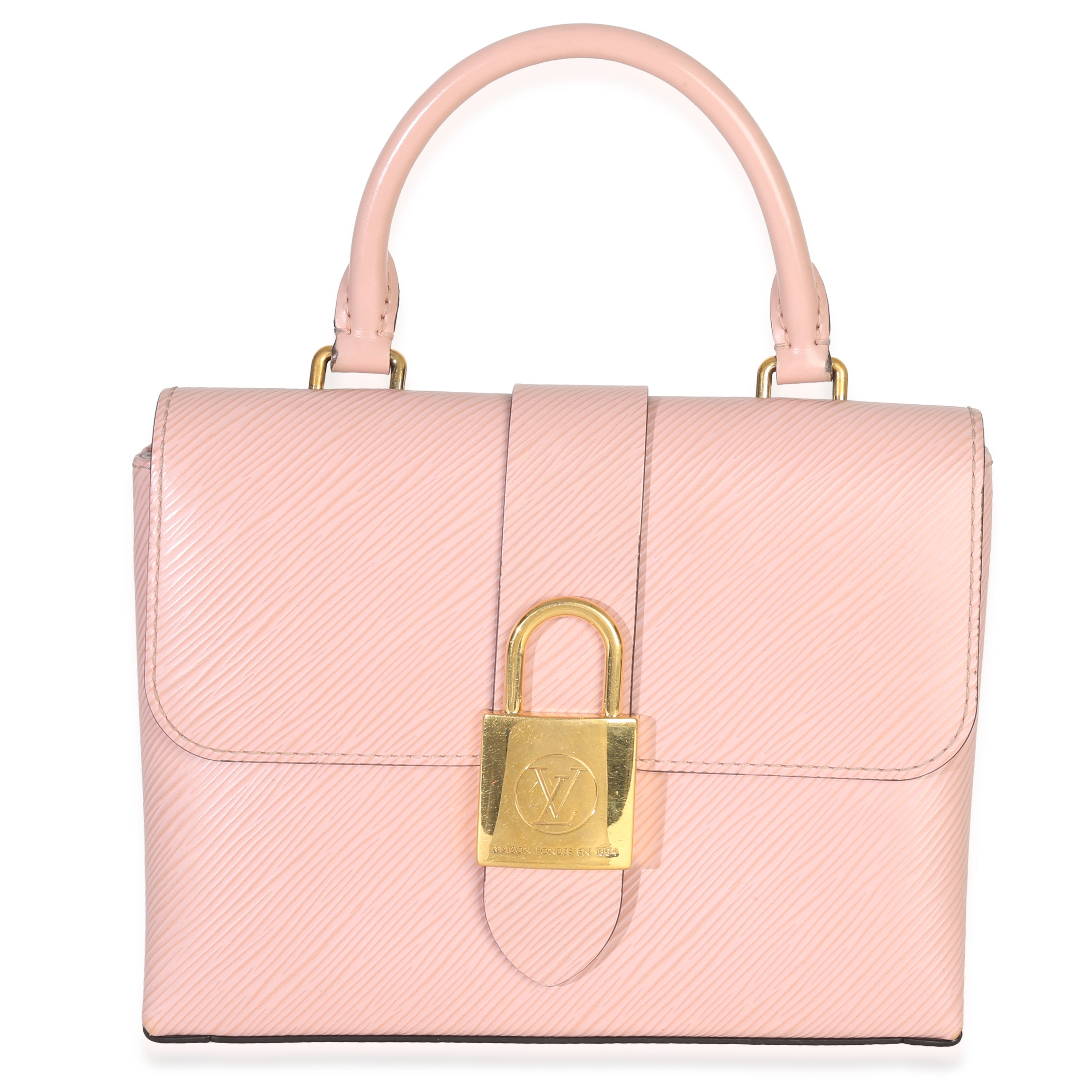 Louis Vuitton Rose Ballerine Epi Locky BB