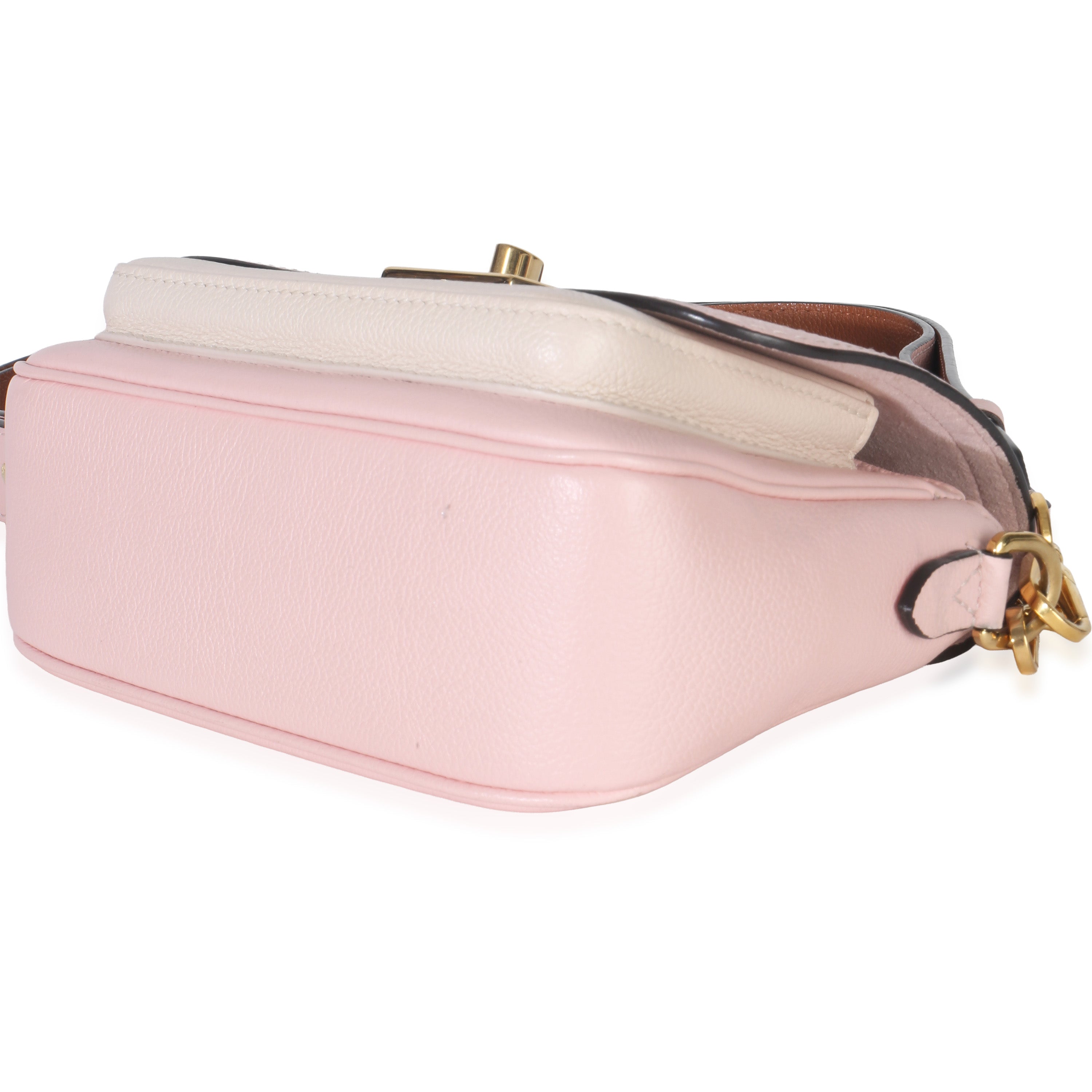 Louis Vuitton Rose Water Grained Calfskin Lockme Tender