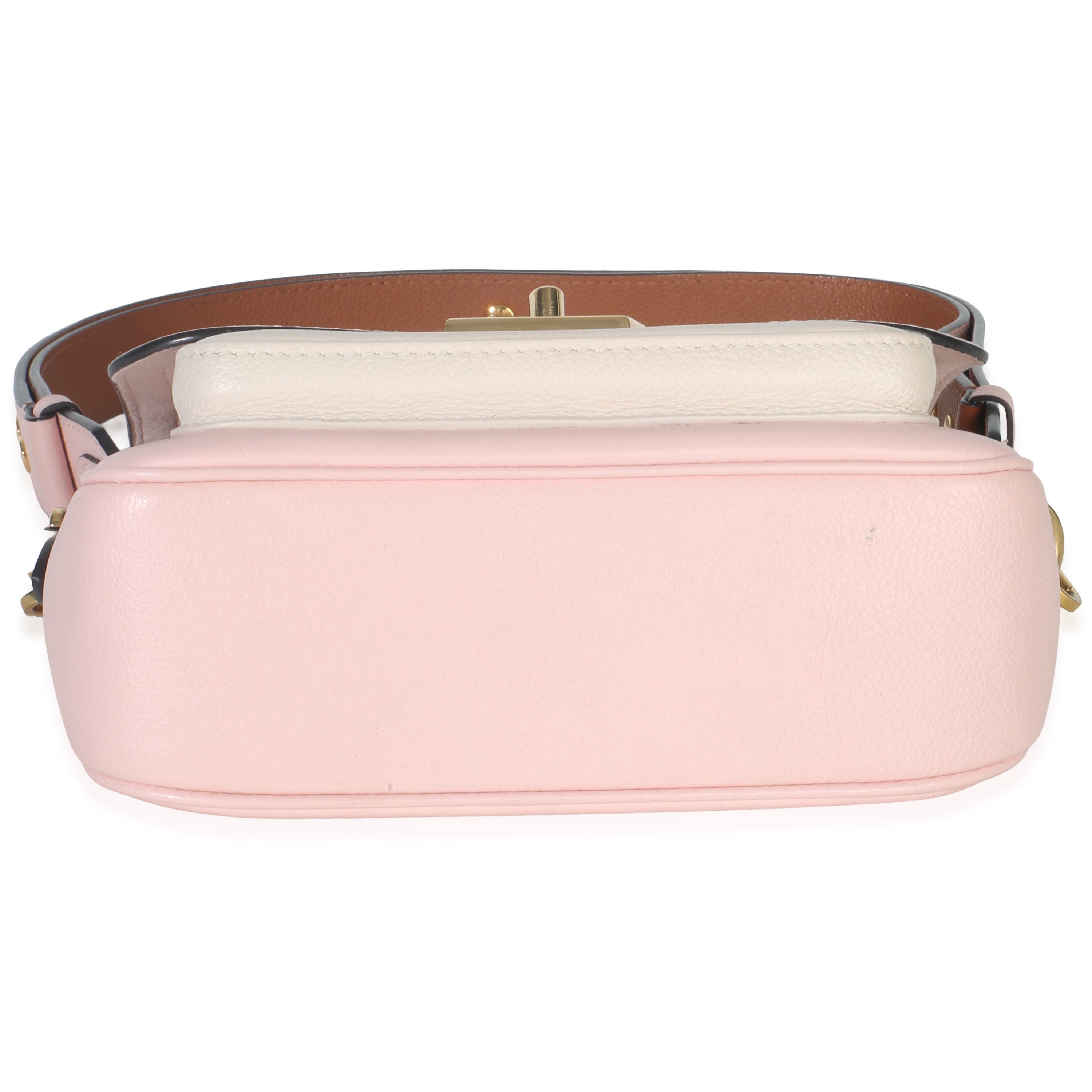 Louis Vuitton Rose Water Grained Calfskin Lockme Tender