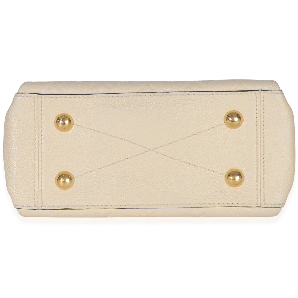 Louis Vuitton Cream Monogram Empreinte Surene BB